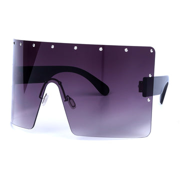 Oversized Rivet Fashion Sunglasses