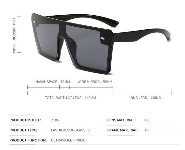 Modern Frameless Fashion Sunglasses