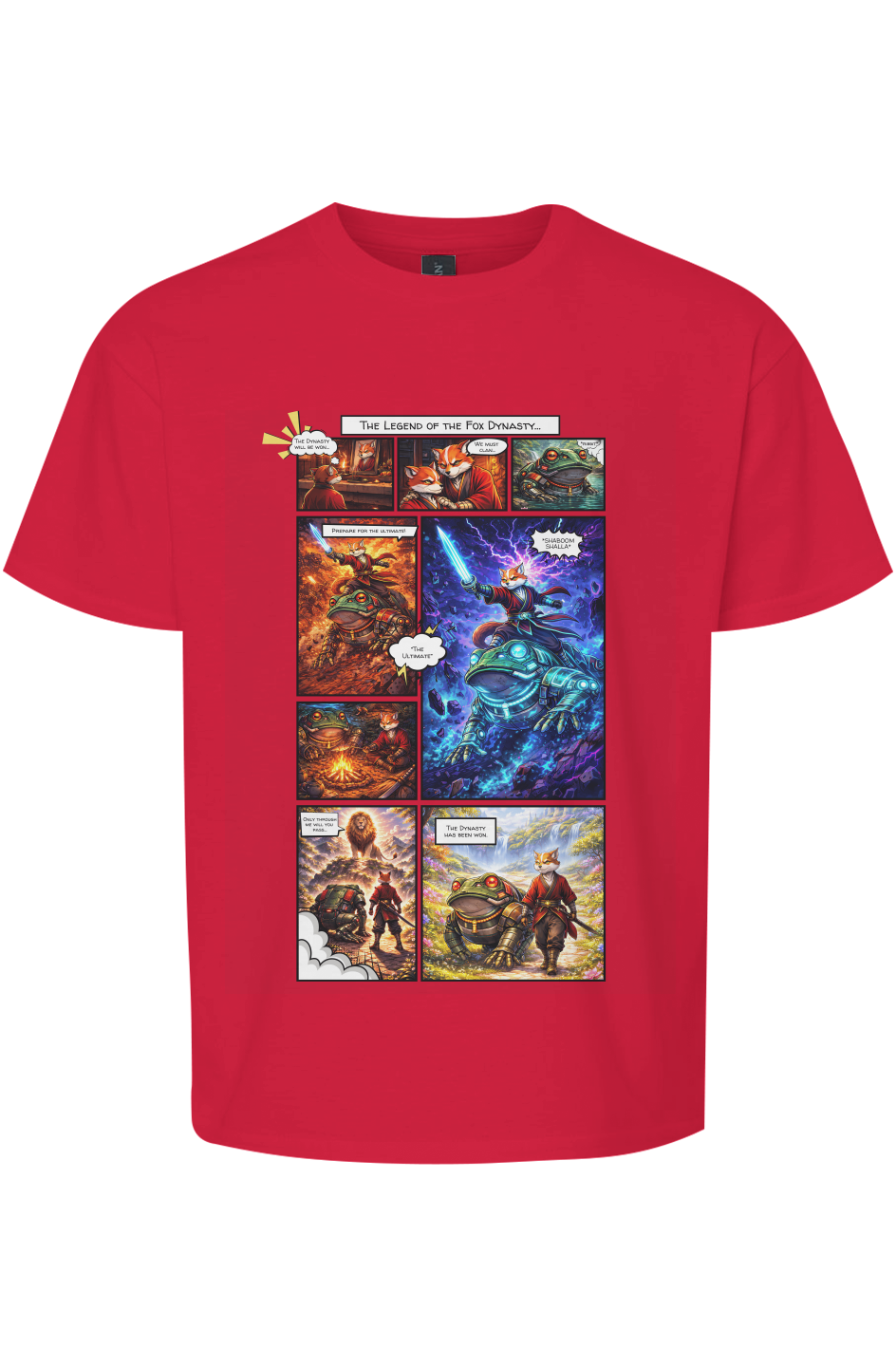 The Legend of The Fox Dynasty softstyle 100% Cotton Youth T-Shirt