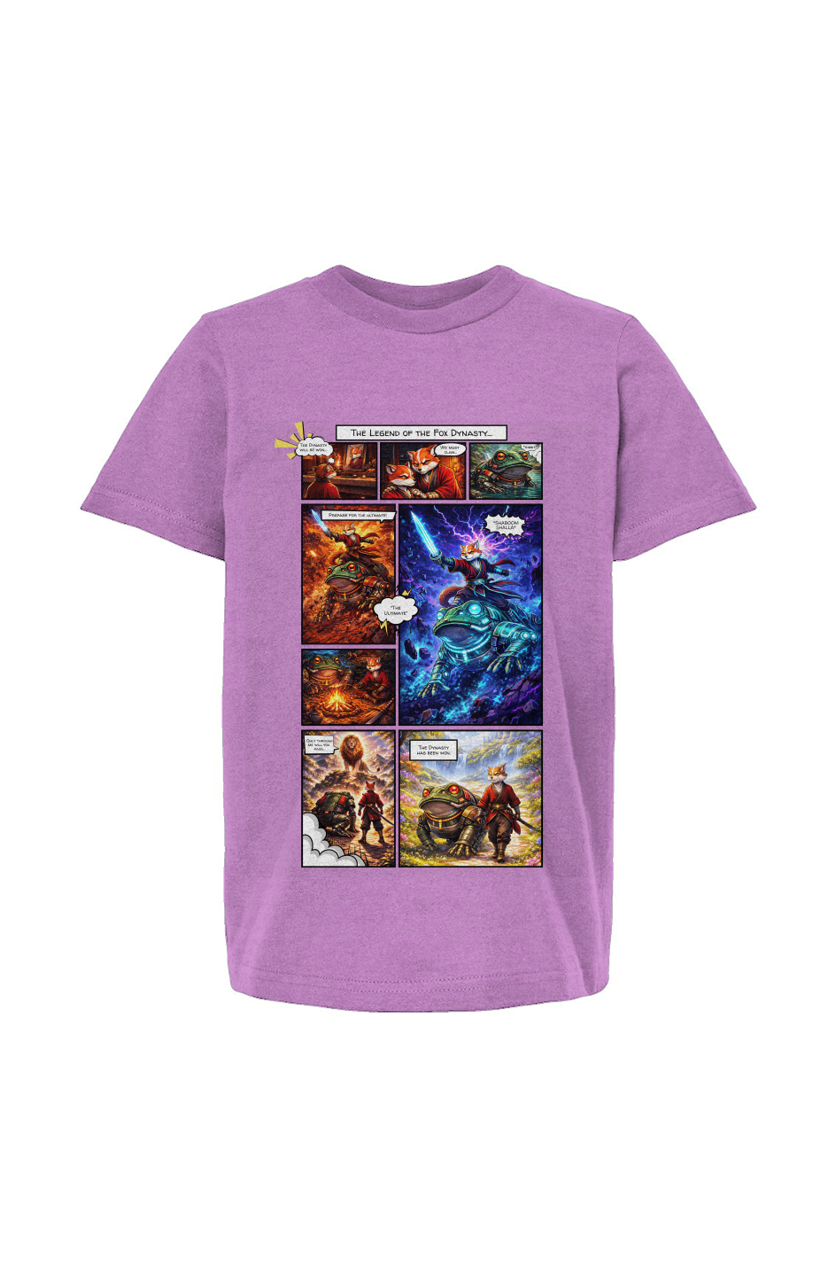 The Legend of The Fox Dynasty Youth Fine Jersey Tee 100% Cotton