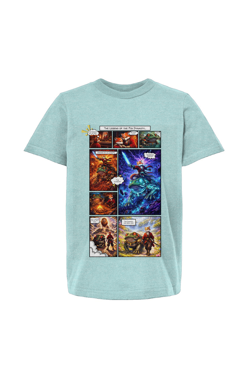 The Legend of The Fox Dynasty Youth Fine Jersey Tee 100% Cotton